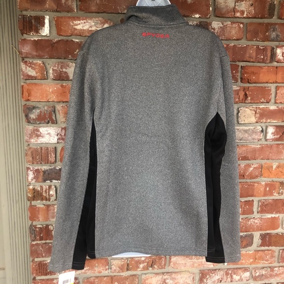 SPYDER NWT “Raider" grey full zip  jacket Mens M - Picture 6 of 10